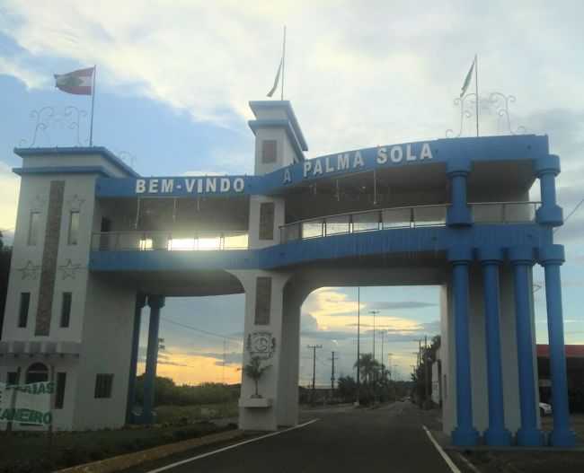 PORTAL DA CIDADE, POR ROSILENE - PALMA SOLA - SC