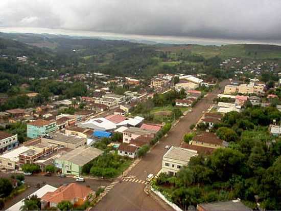 VISTA DO CENTRO DE PALMITOS-SC-FOTO:JEANMARLON - PALMITOS - SC