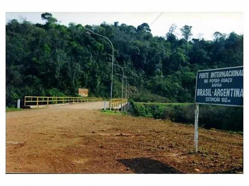 PONTE INTERNACIONAL PEPERI-GUA - PARASO - SC