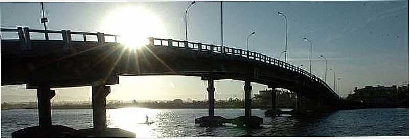 PASSO DE TORRES-SC-PONTE QUE LIGA  CIDADE DE TORRES-FOTO:WWW.CLICRBS.COM.BR - PASSO DE TORRES - SC