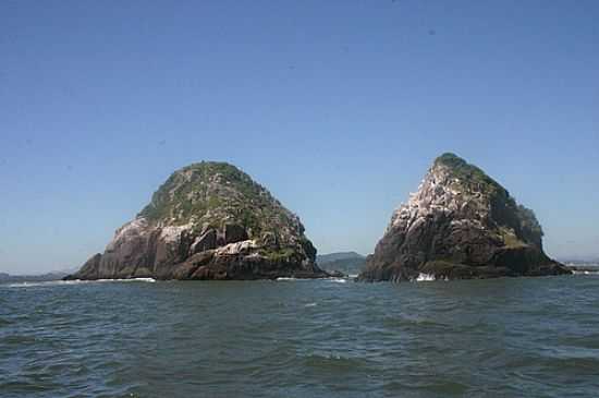 ILHAS ITACOLOMI EM PENHA-SC-FOTO:KATHIA ERZINGER PROX - PENHA - SC