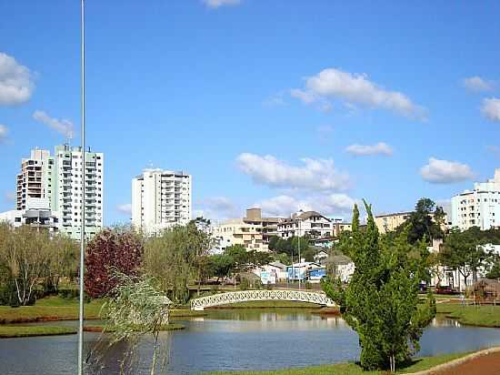 PINHALZINHO-SC-CHARMOSO PARQUE DO LAGO-FOTO:JOS GLANERT - PINHALZINHO - SC