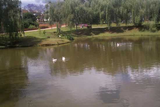 PINHALZINHO-SC-LAGO E PRAA NO CENTRO-FOTO:EDISON LUIZ DA SILVA - PINHALZINHO - SC