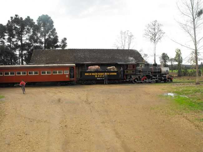 TREM MARIA FUMAA EM POO PRETO - SC, POR EDSON THADEU ROGRIO MALLMANN - POO PRETO - SC