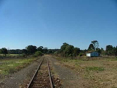 ANTIGA ESTAO  FOTO
RALPH MENNUCCI GIESBRECHT.  - POO PRETO - SC