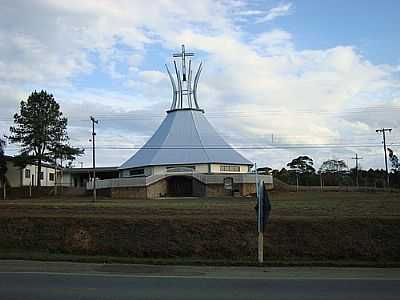 IGREJA-FOTO: J. CARLOS DE CARVALH  - PONTE ALTA DO NORTE - SC