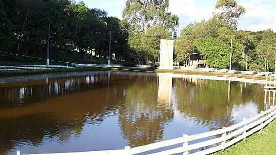 PONTE SERRADA-SC-LAGO NO PARQUE DE EXPOSIES-FOTO:THIAGO DAMBROS - PONTE SERRADA - SC