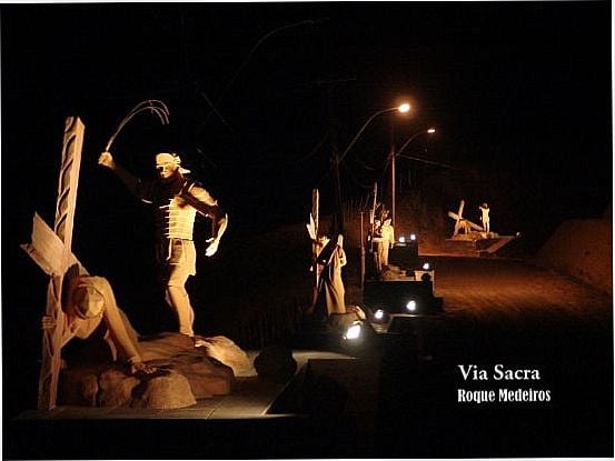 VIA SACRA CAMINHA DA F, POR ROQUE MEDEIROS - NAZAR - BA