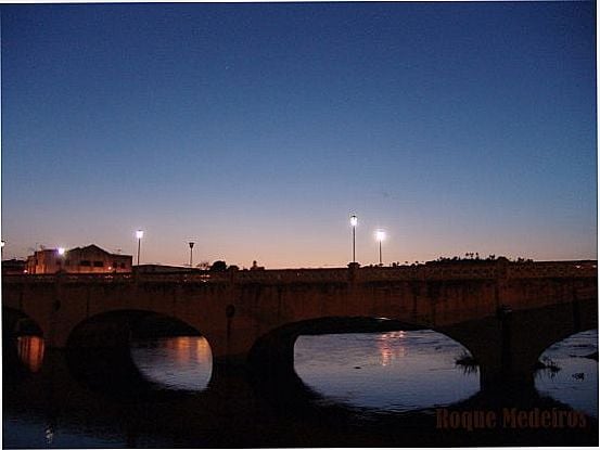 AO CAIR DA TARDE VISTA PONTE DA CONCEIO, POR ROQUE MEDEIROS - NAZAR - BA