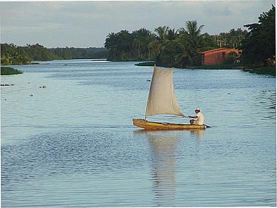 RIO JAGUARIPE-FOTO:ROQUEMEDEIROS - NAZAR - BA