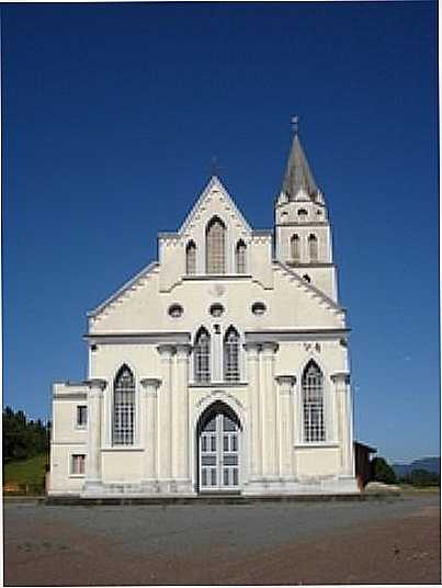 IGREJA DE SANTO ANTONIO-FOTO:CARLOS C. NASATO  - RIO DOS CEDROS - SC