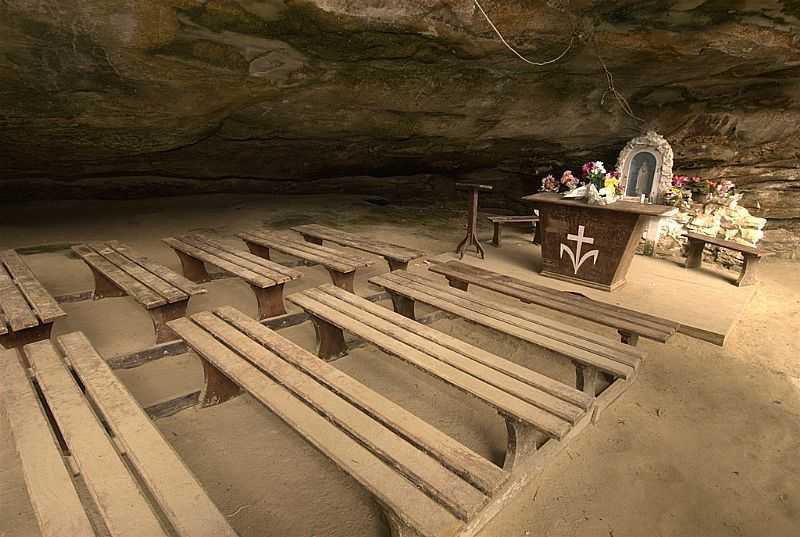 GRUTA NOSSA SENHORA DE FTIMA, DISTANTE 4 KM - SALETE - SC
