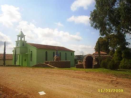 IGREJA DE N.SRA.APARECIDA EM SALTINHO-FOTO:MIGUEL ARCANJO SOUSA - SALTINHO - SC