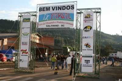 ENTRADA DA FAPSAL DO MUNICIPIO DE SALTINHO-SC, POR JULIA MAGRI - SALTINHO - SC