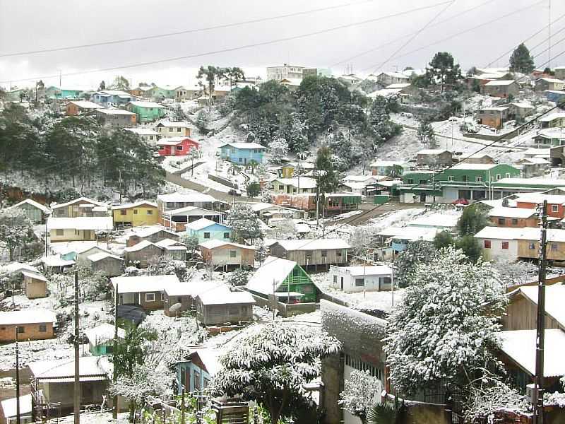 NEVE EM SANTA CECLIA - SC FOTO DIEGO ROGRIO GOETTEN  - SANTA CECLIA - SC