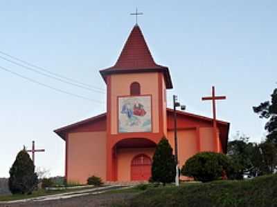 IGREJA-FOTO:MAURO WUNDERLICH  - SANTA CRUZ DO TIMB - SC