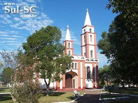 IGREJA MATRIZ DE SANTA ROSA DO SUL-SC-FOTO:BRENNER W. C. - SANTA ROSA DO SUL - SC