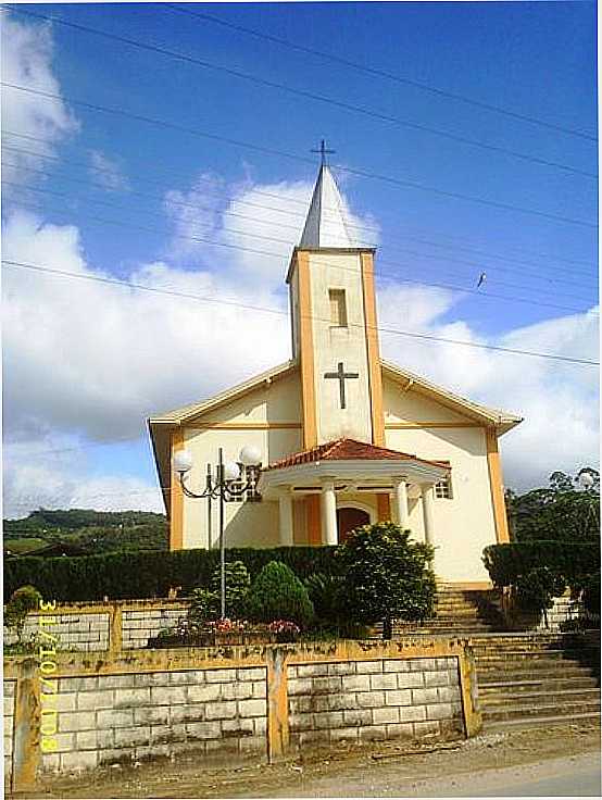 IGREJA DE SANTA RITA EM SANTO AMARO DA IMPERATRIZ-FOTO:MIGUEL ARCANJO SOUSA - SANTO AMARO DA IMPERATRIZ - SC