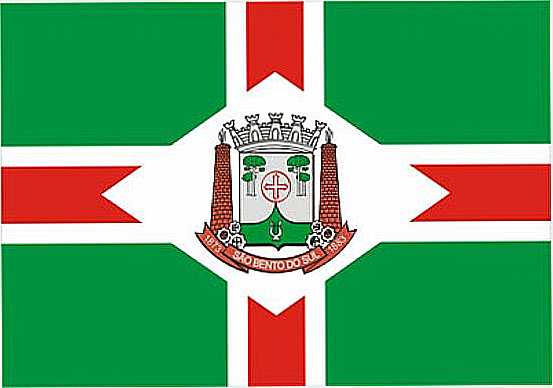 BANDEIRA DA CIDADE  - SO BENTO DO SUL - SC