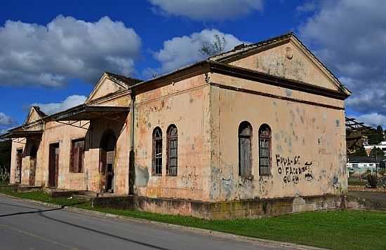 SO BENTO DO SUL-SC-ANTIGA ESTAO FERROVIRIA-FOTO:EDSON A HARDT - SO BENTO DO SUL - SC