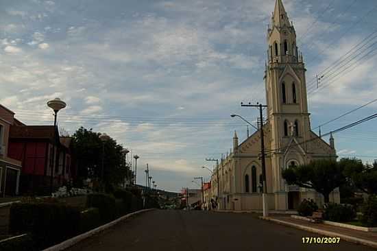 IGREJA MATRIZ DE SO CARLOS-SC-FOTO:PAULO PILENGHY - SO CARLOS - SC