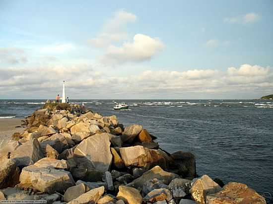 BARRA DO CANAL DO LINGUADO-FOTO:BEDENE - SO FRANCISCO DO SUL - SC