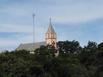 IGREJA DO BEATO ROQUE-FOTO:HELI MEURER  - SO JOO DO OESTE - SC