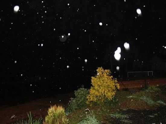 NEVE NA MADRUGADA DE 22/07/2013 EM SO JOAQUIM-SC-FOTO:SO JOAQUIM ONLINE - SO JOAQUIM - SC