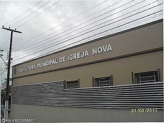 PREFEITURA MUNICIPAL DE IGREJA NOVA-FOTO:SERGIO FALCETTI - IGREJA NOVA - AL