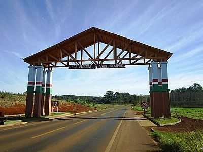 PRTICO DE ENTRADA-FOTO:DBERGHAHN  - SERRA ALTA - SC