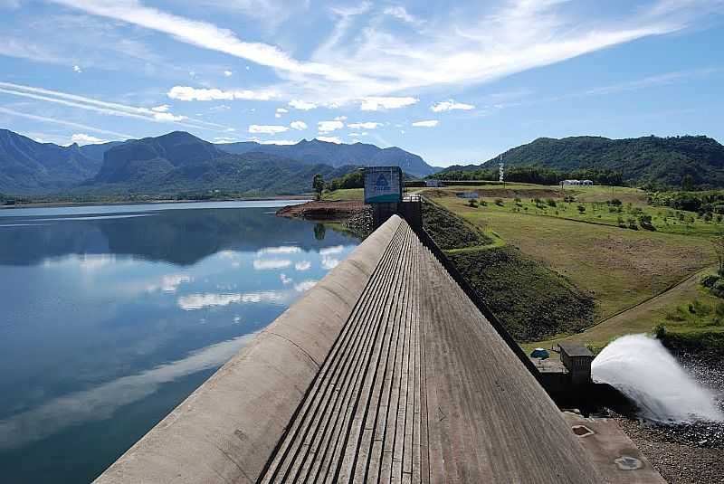SIDERPOLIS-SC-BARRAGEM DO RIO SO BENTO-FOTO:MARLON ANTONELLI  - SIDERPOLIS - SC