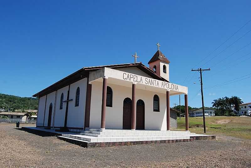 SIDERPOLIS-SC-CAPELA DE SANTA APOLNIA-FOTO:MARLON ANTONELLI - SIDERPOLIS - SC