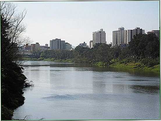 RIO TUBARO E A CIDADE-FOTO:SANDRO BR - TUBARO - SC