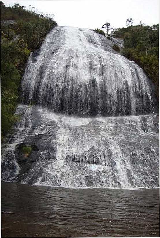 CASCATA VU DA NOIVA EM URUBICI-SC-FOTO:IRAMAR METZKER - URUBICI - SC