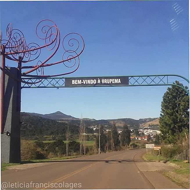 ENTRADA DE URUPEMA, POR LETCIA - URUPEMA - SC