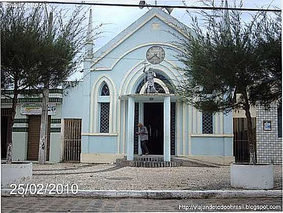 IGREJA EM AREIA BRANCA-FOTO:SERGIO FALCETTI - AREIA BRANCA - SE