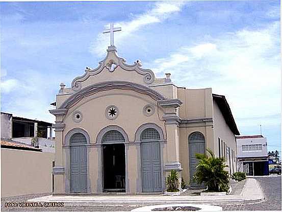 MATRIZ DE SANTA LUZIA-FOTO:VICENTE A. QUEIROZ - BARRA DOS COQUEIROS - SE