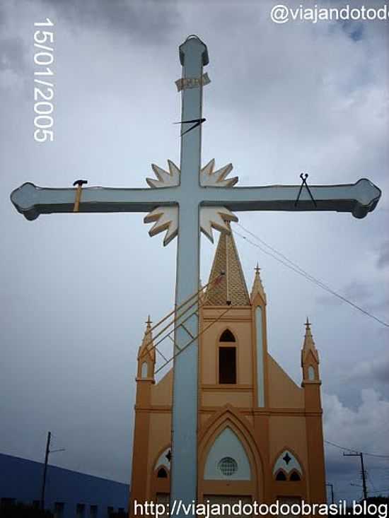 SANTO CRUZEIRO DA MISSO EM CANHOBA-SE-FOTO:SERGIO FALCETTI - CANHOBA - SE