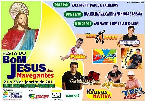 FESTA DO BOM JESUS DOS
NAVEGANTES - ILHA DAS FLORES - SE