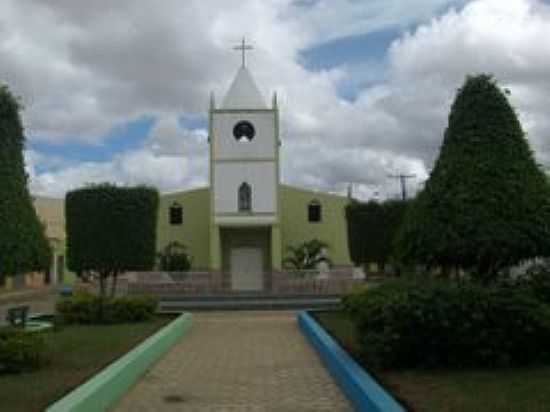 IGREJA MATRIZ-FOTO:FRANKALSABER - NOVO TRIUNFO - BA