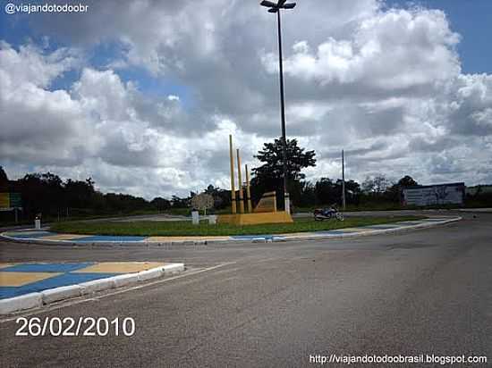 ENTRADA DA CIDADE-FOTO: SERGIO FALCETTI - JAPARATUBA - SE