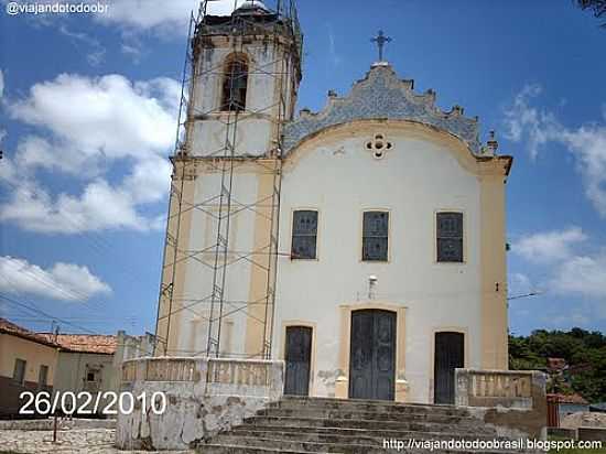 IGREJA DE N.SRA.DO ROSRIO E SO BANEDITO EM LARANJEIRAS-SE-FOTO:SERGIO FALCETTI - LARANJEIRAS - SE