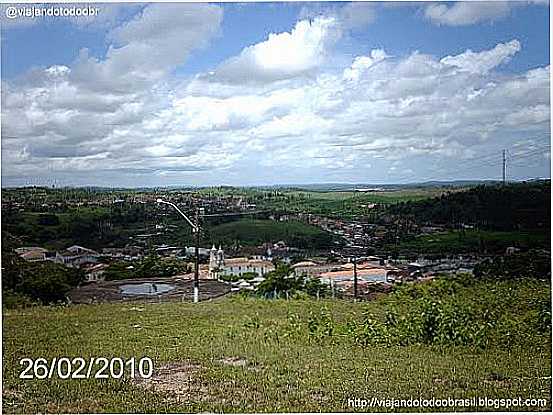 VISTA PARCIAL DA CIDADE DE LARANJEIRAS-SE-FOTO:SERGIO FALCETTI - LARANJEIRAS - SE