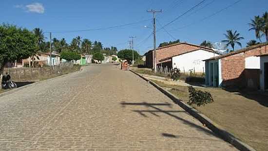 RUA DO POVOADO CAPUNGA EM MOITA BONITA-SE-FOTO:ALMEIDA BISPO - MOITA BONITA - SE