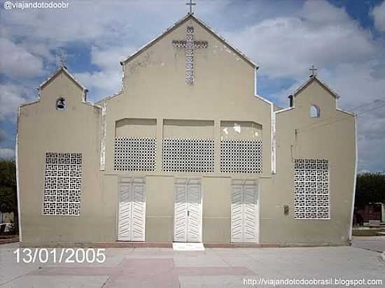 IGREJA EM MONTE ALEGRE DE SERGIPE-FOTO:SERGIO FALCETTI - MONTE ALEGRE DE SERGIPE - SE