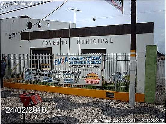 PREFEITURA MUNICIPAL-FOTO:SERGIO FALCETTI - NOSSA SENHORA DAS DORES - SE