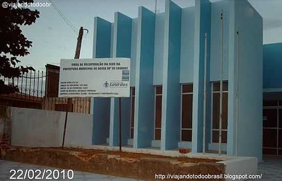 PREFEITURA MUNICIPAL-FOTO:SERGIO FALCETTI - NOSSA SENHORA DE LOURDES - SE