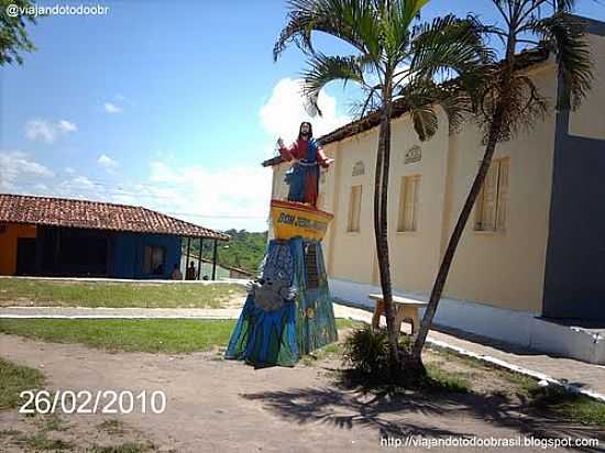 IMAGEM EM HOMENAGEM  BOM JESUS DOS NAVEGANTES EM NOSSA SENHORA DO SOCORRO-SE-FOTO:SERGIO FALCETTI - NOSSA SENHORA DO SOCORRO - SE