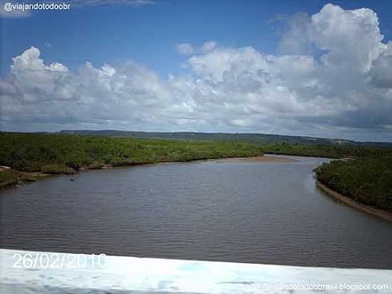 RIO JAPARATUBA EM PIRAMBU-SE-FOTO:SERGIO FALCETTI - PIRAMBU - SE