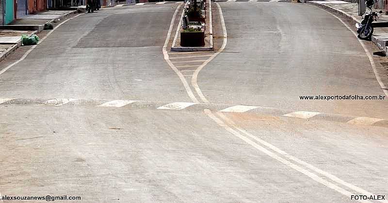 PORTO DA FOLHA-SE-RUA DE CIMA-FOTO:ALEXSANDRO SOUZA - PORTO DA FOLHA - SE